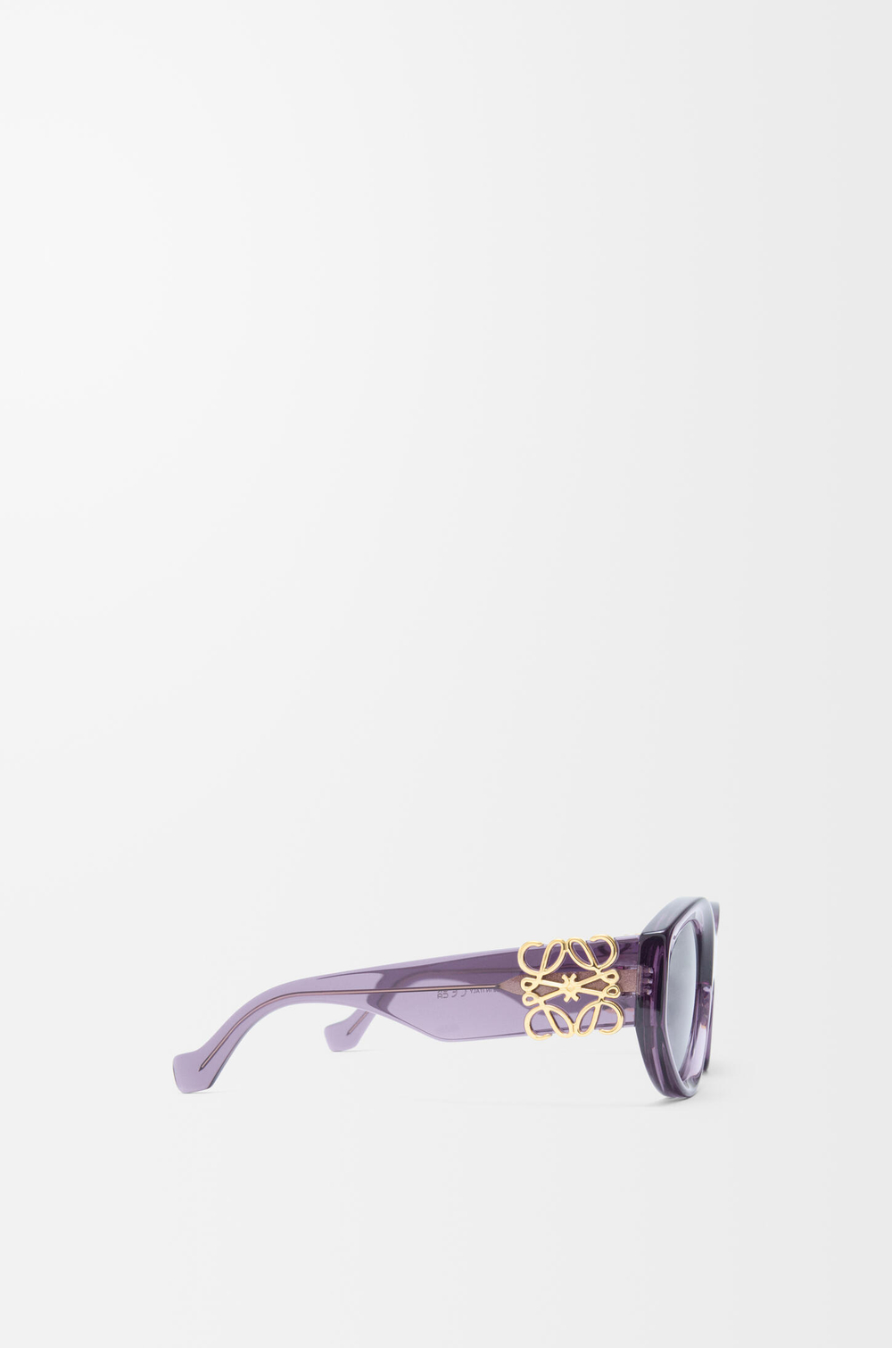 Loewe Солнцезащитные очки Maxi Anagram Butterfly, светло-фиолетовый