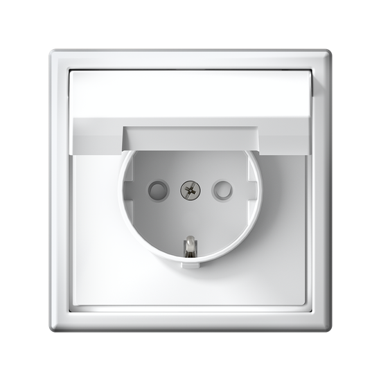 Розетка ArtGallery 16А IP20 с заземл. со шторками с крышкой быстрозажим. клем. механизм лотос SE GAL001346S