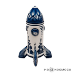 Скульптура "Ракета с 3 космонавтами"