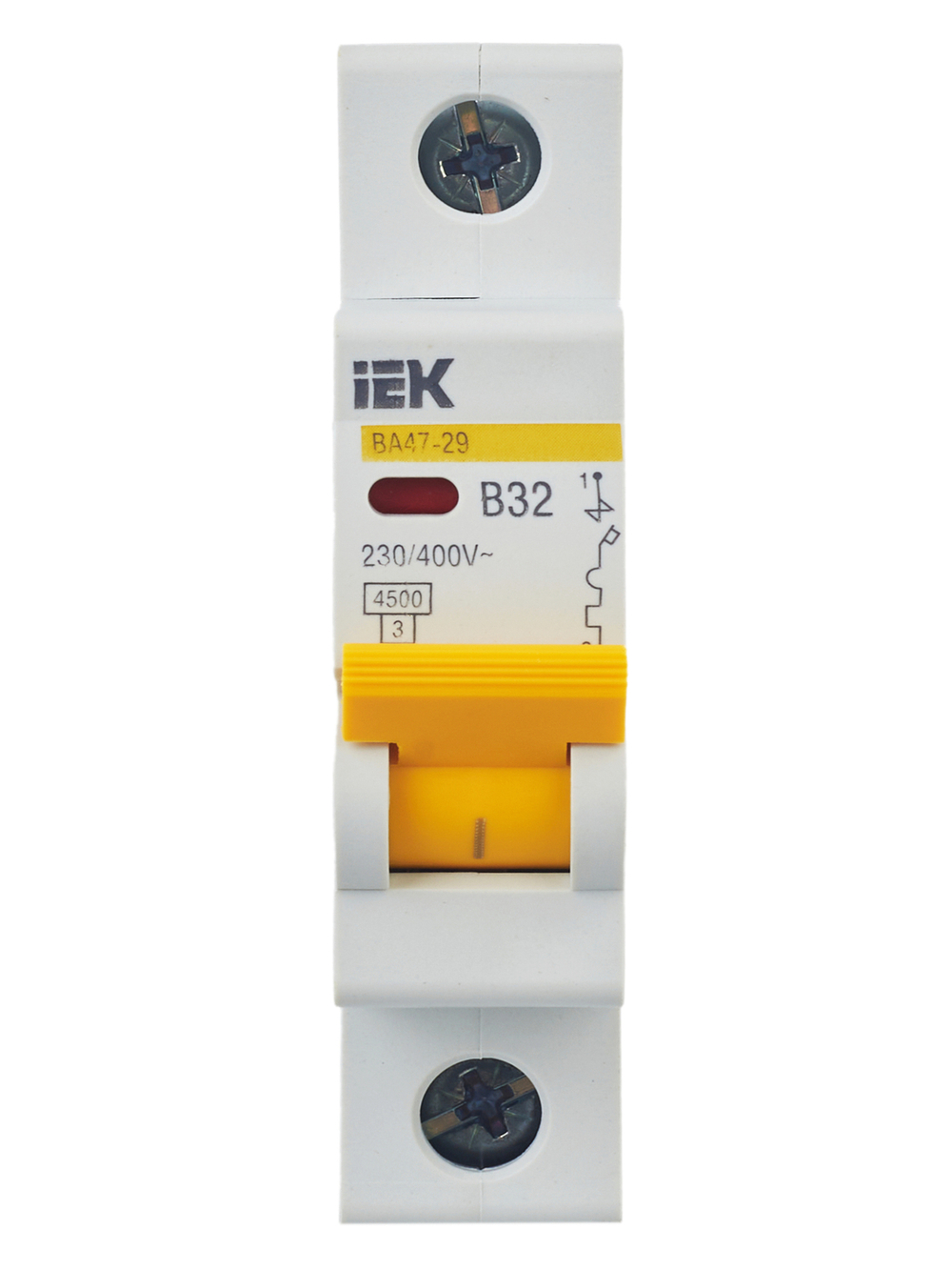 KARAT Автоматический выключатель ВА47-29 1P B 32А 4,5кА IEK