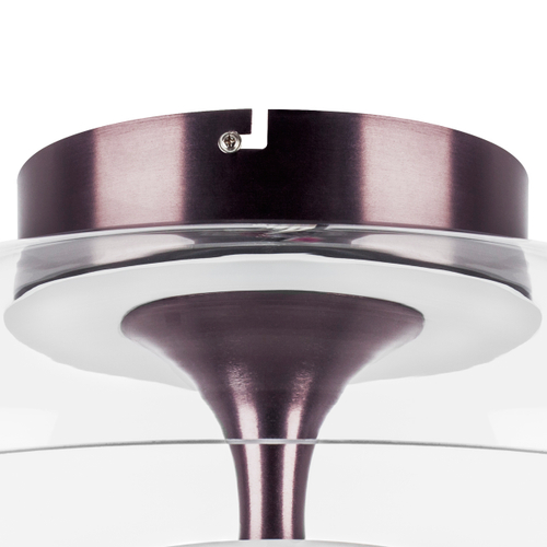 809200 Люстра CELESTA LED 24W 1200LM КОФЕЙНЫЙ/ПРОЗРАЧНЫЙ 3000K