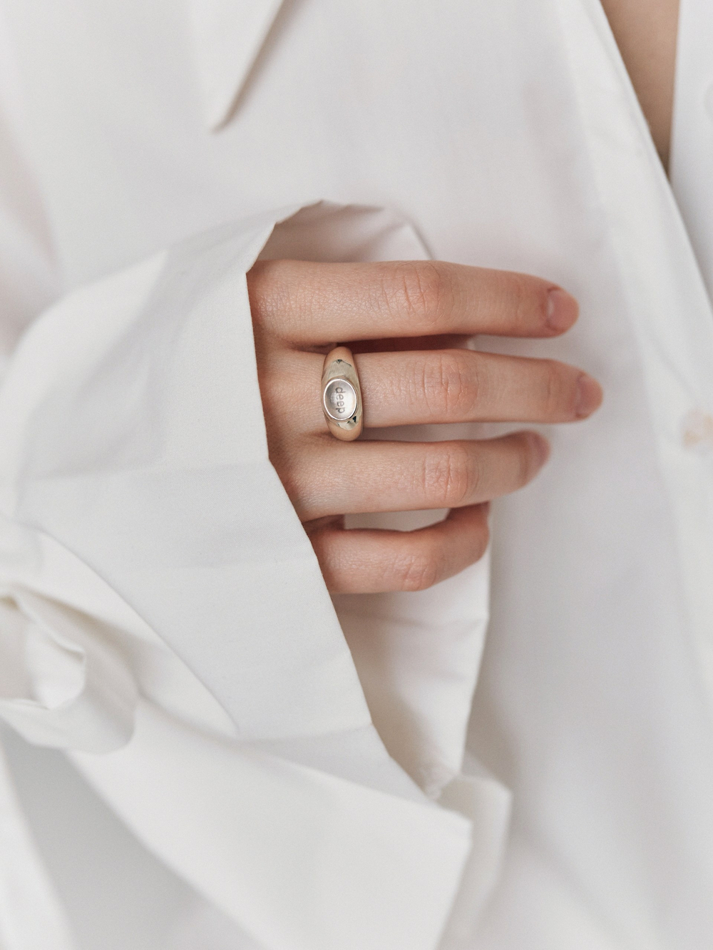 кольцо ЧУВСТВУЙ любовь