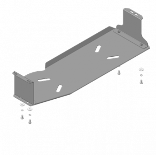 Усиленная защита Motodor топл. бака, 3 мм, сталь. для Mitsubishi Pajero Sport III 2016-2021,Mitsubishi Pajero Sport III 2021-н.в. арт.11335