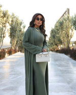 Платье BAGIRA, хаки