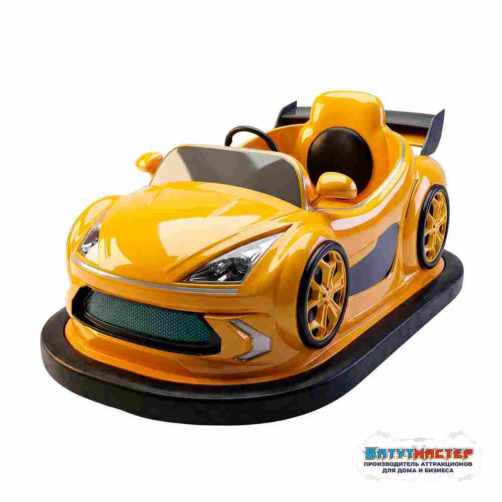 Бамперная электромашинка «Медовый Форсаж» для автодрома, современный корпус и подсветка