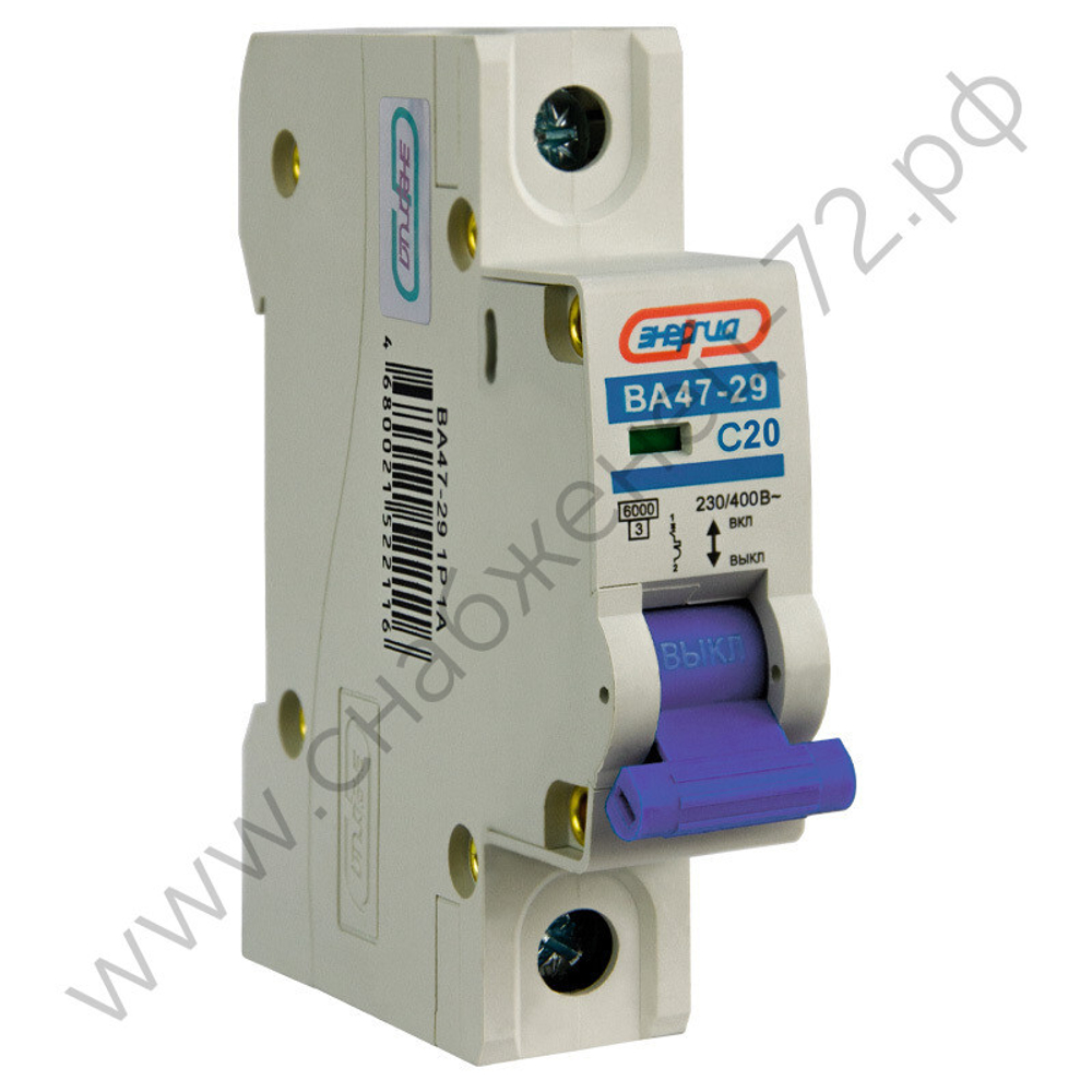 Автоматические выключатели Энергия ВА 47-29