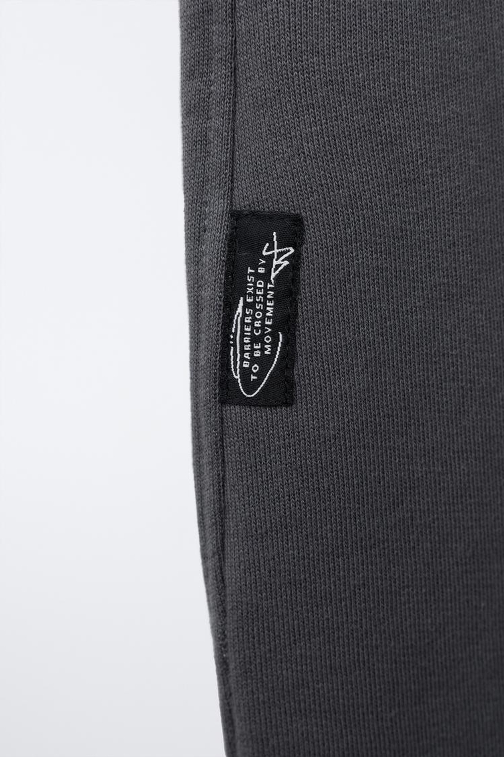 ZARA БРЮКИ BALLOON ИЗ ФУТЕРА, АНТРАЦИТОВО-СЕРЫЙ