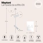 Потолочный светильник Technical C021CL-02W