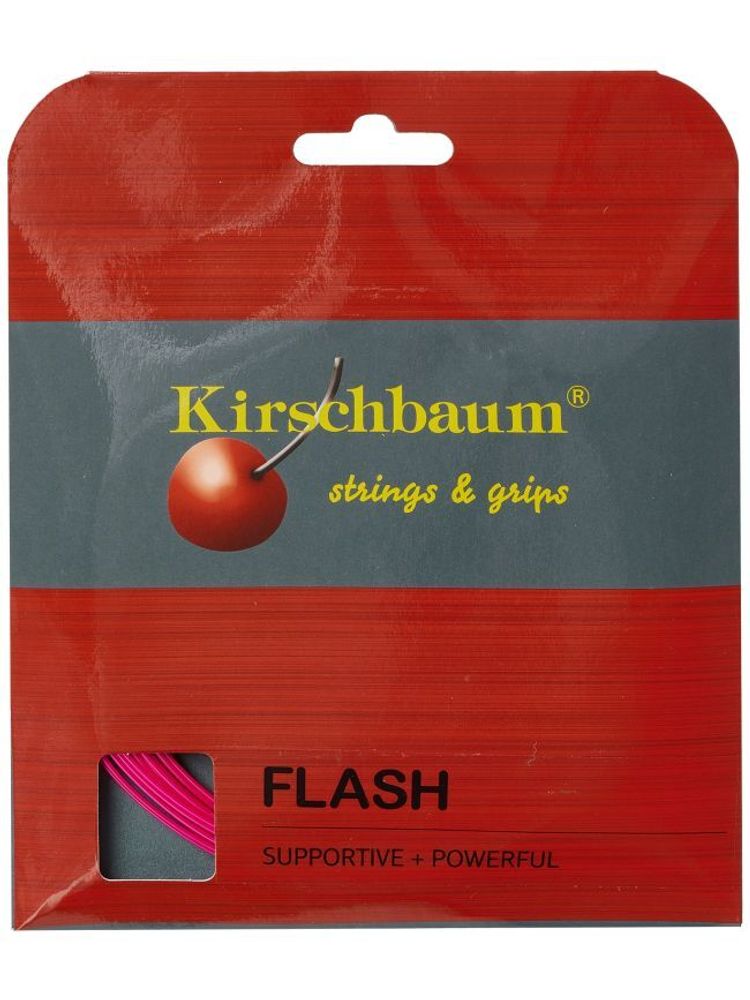 Теннисные струны Kirschbaum Flash (12 м) - розовые