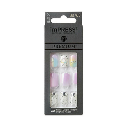 Self-adhesive nails imPRESS Premium - Sweet Life 30 pcs