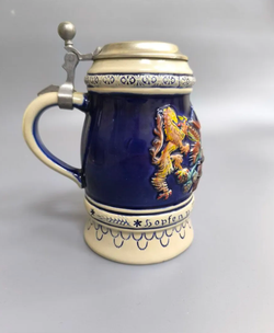 Кружка пивная "Хмель и солод" Германия