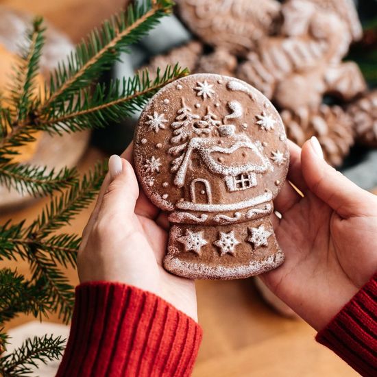 Пряничная форма Снежный шар