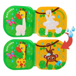 3263605 Развивающая книжка - раскраска для игры в ванной «Малыши-чистюли»