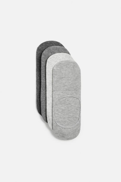 ZARA НАБОР ИЗ ЧЕТЫРЕХ ПАР КОРОТКИХ НОСКОВ, РАЗНОЦВЕТНЫЙ