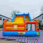 Надувной батут-горка «Супер-волна ST» 10*5*6,8 м.