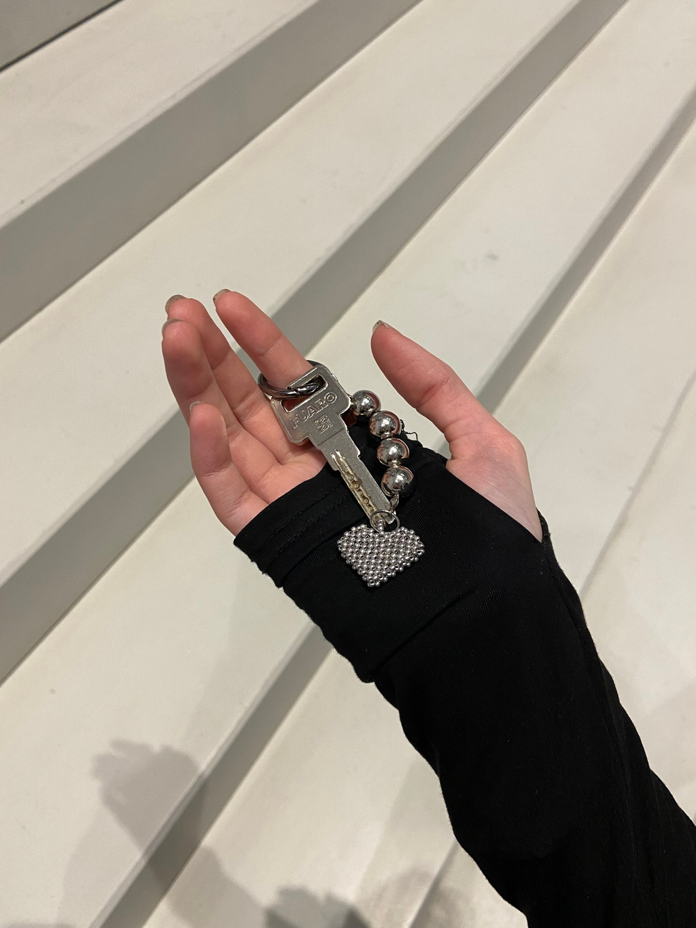 metal HEART trinket #2