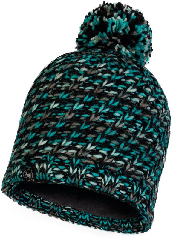 Шапка вязаная с флисом Buff Hat Knitted Polar Valya Turquoise Фото 1