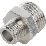 Ниппель переходной STOUT НН 1/2"х1/4"никель