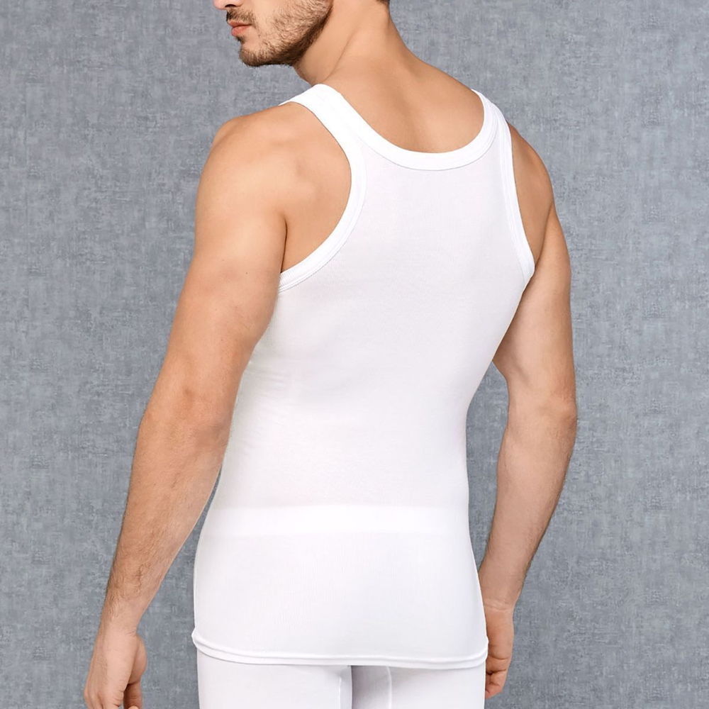 Классическая мужская майка Doreanse Ribbed Modal (Размер: XXL) (Цвет: черный)