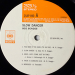 Виниловая пластинка Boz Scaggs – Slow Dancer LP