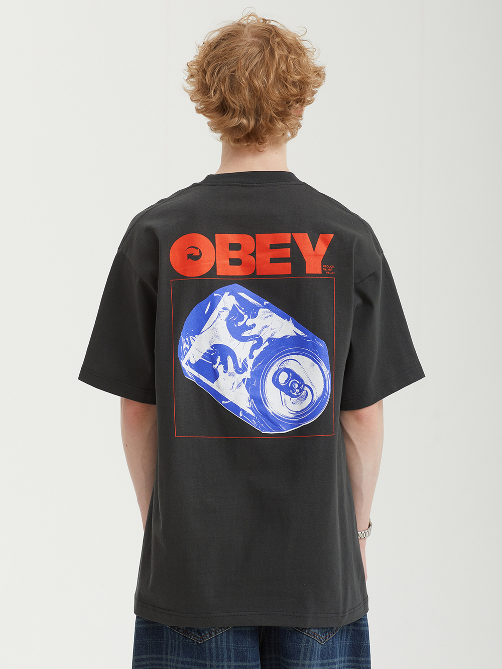 Мужская Футболка Obey Reuse