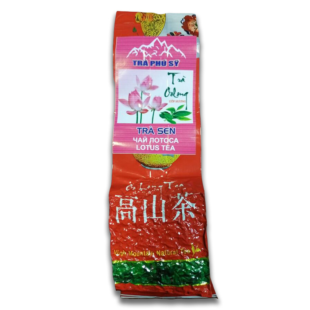 Вьетнамский Зелёный чай Улун с лотосом, Tra Sen Tea, 100г