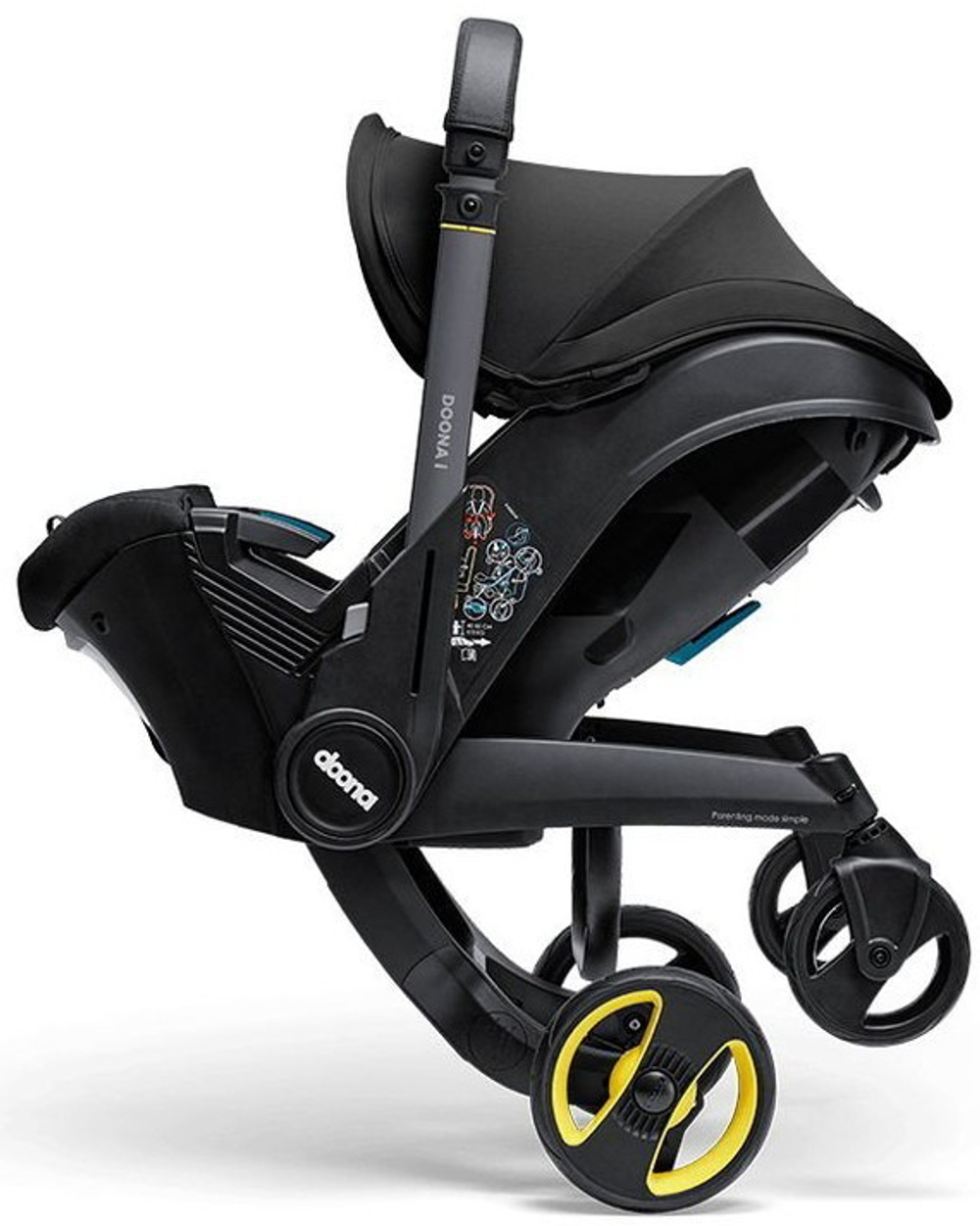 Автокресло-коляска Doona I (0-13 кг), Nitro Black