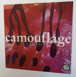 Винтажная виниловая пластинка LP Camouflage Meanwhile (Germany 1991)