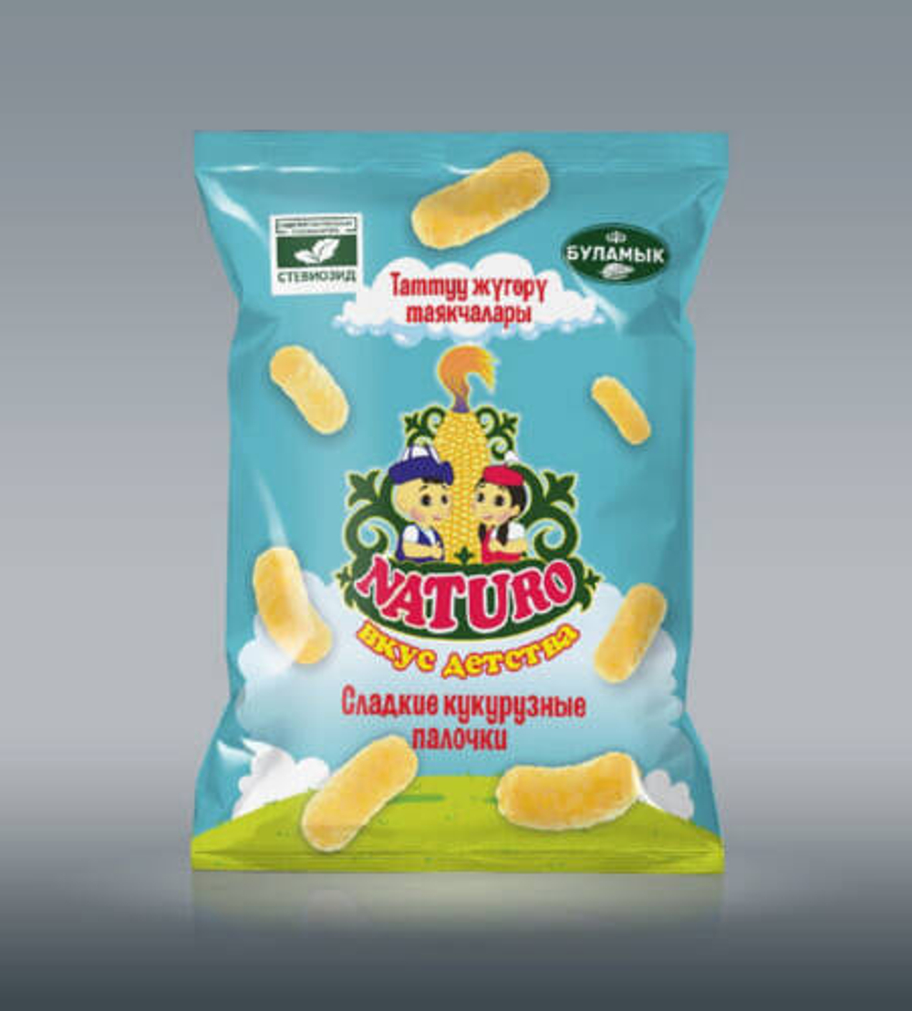 Кукурузные  палочки NATURO 100 г.