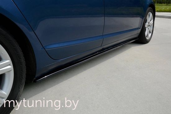 Комплект накладок на пороги для AUDI A6 C6 S-Line (04-11)