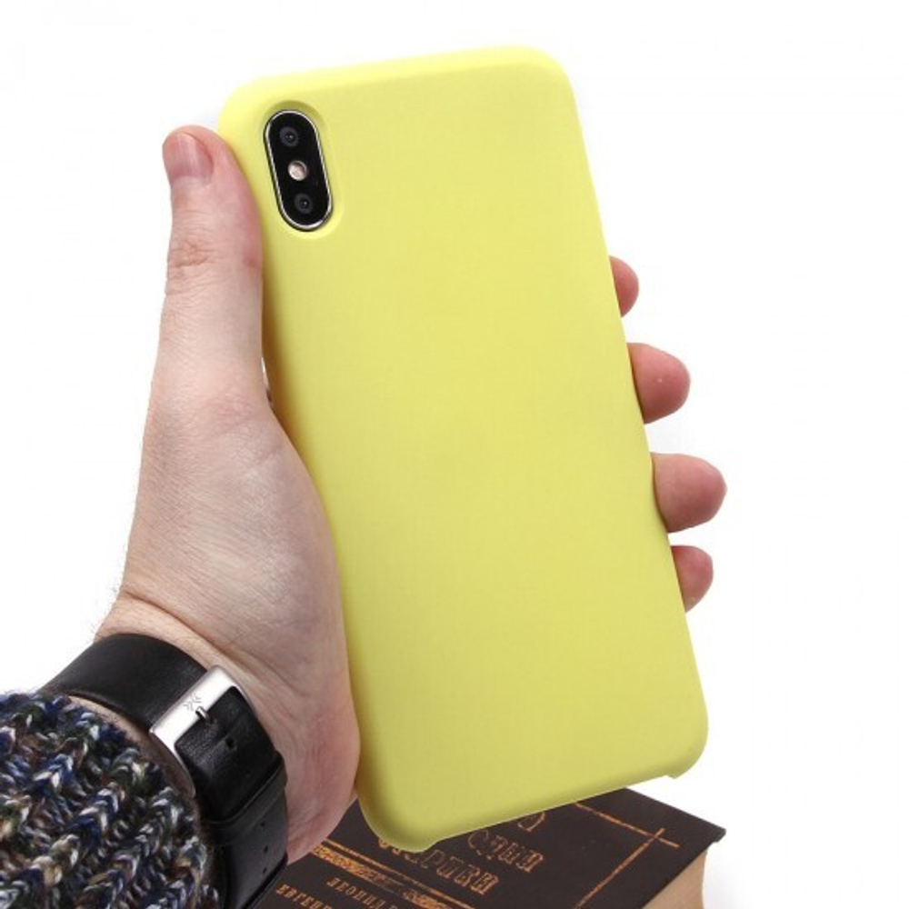 Панель Soft Touch для iPhone XS Max, 007001 Черный