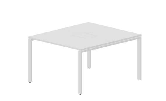 Составной стол Strike на 2 рабочих места 1180х1366х750мм (меламиновые аутлеты)