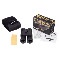 Бинокль Levenhuk Atom 12x25 - Комплект поставки