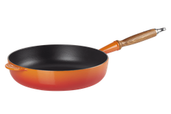 Чугунная сковорода Le Creuset, Коричневая