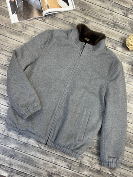 Бомбер Loro Piana с мехом