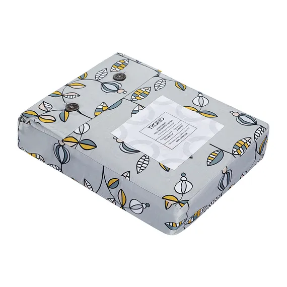 Комплект постельного белья "Ягоды тайги" из премиального сатина из коллекции russian north, 150х200 см