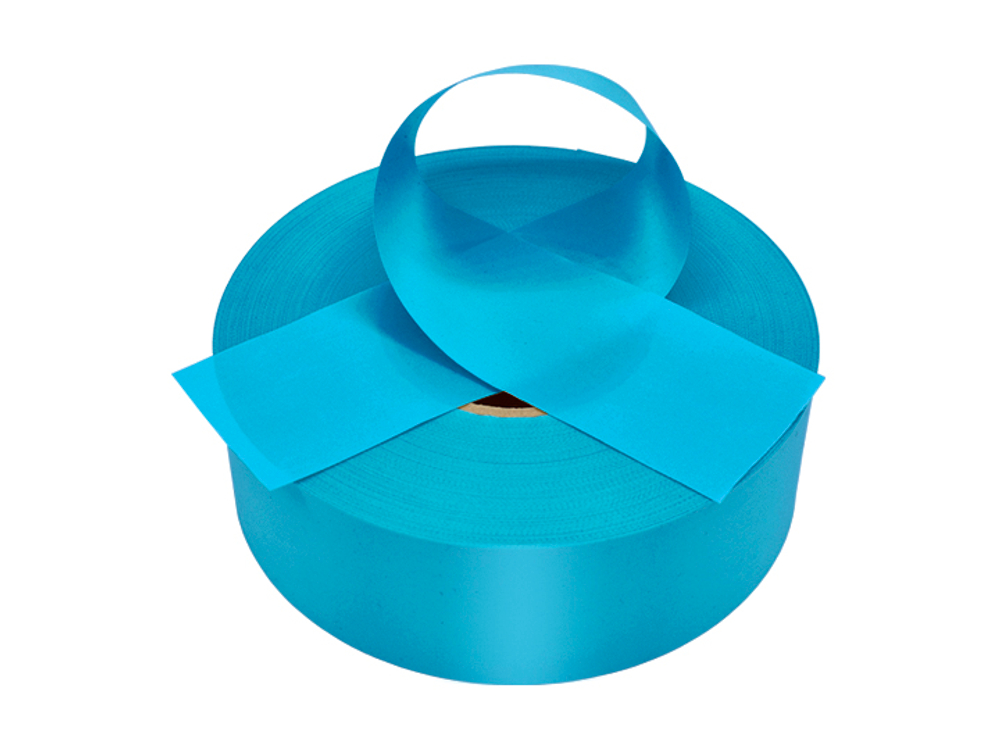 Лента плиссированная для наградных розеток. 063 голубая