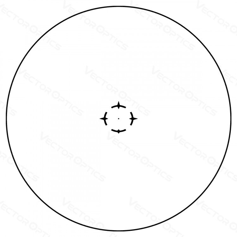 Коллиматорный прицел Vector Optics Paragon 1x16 MICRO для стрельбы на ближние дистанции