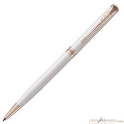 Шариковая ручка Parker Sonnet Slim K440 PREMIUM Pearl PGT (1931556)
