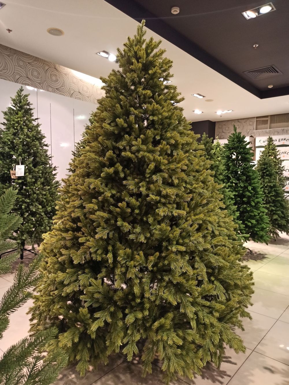Ель искусственная «Эрмитажная» (Литая хвоя) от 1,5 м до 3 м