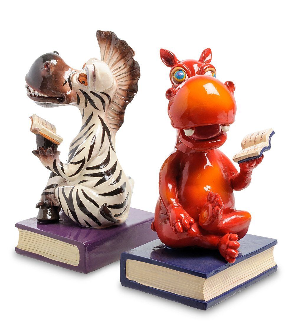 SK Gifts SK-75 Держатели для книг «Бегемотик с Зеброй»