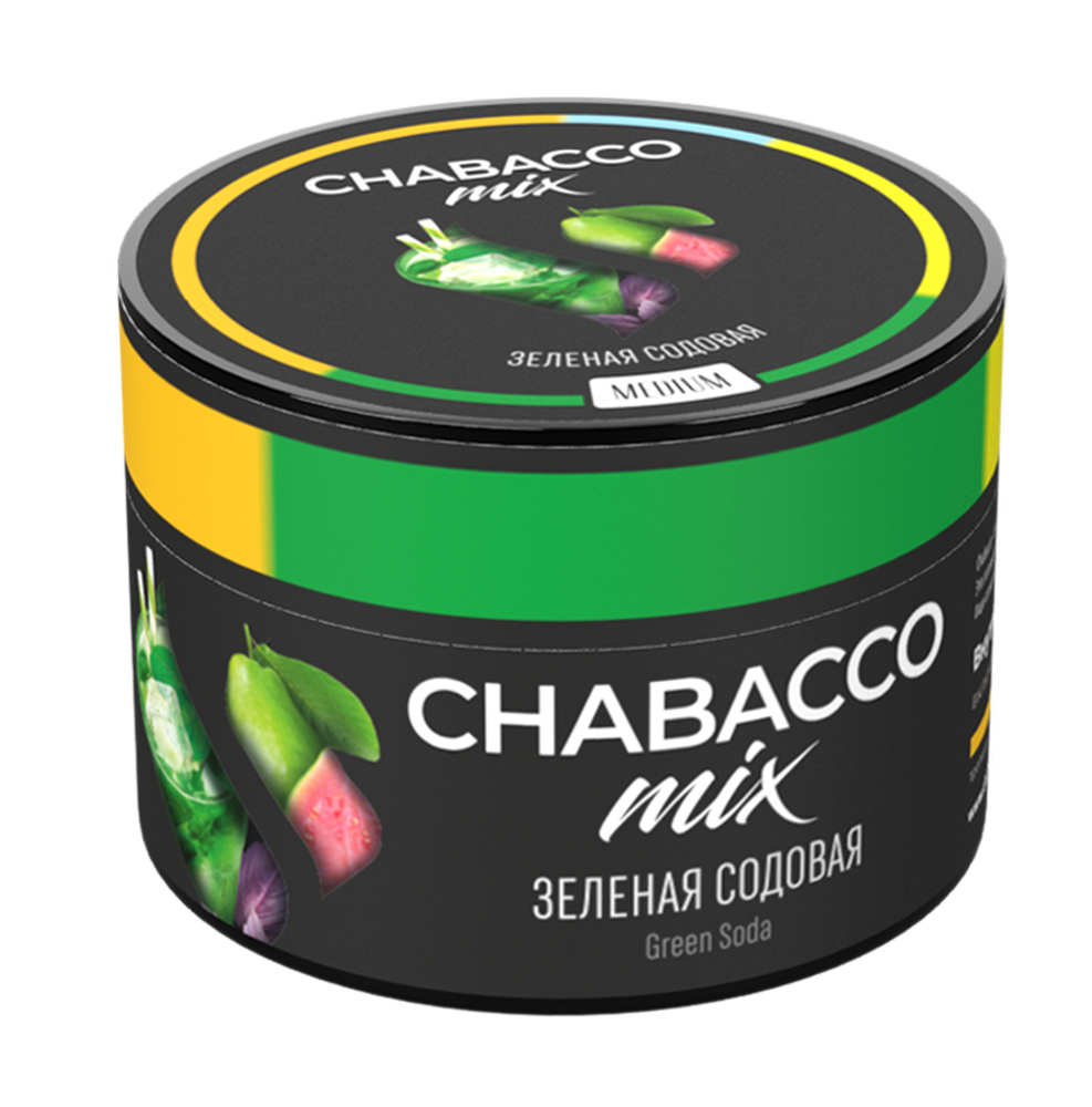 Chabacco Mix MEDIUM - Green Soda (50г)