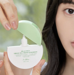 Dr. Althea Green Tea Fresh Sunscreen SPF50+ PA++++ успокаивающий солнцезащитный крем