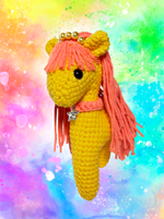 Брелок (вязаный) / Лошадка #09