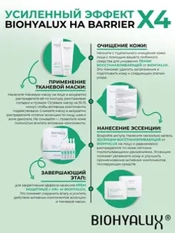 Восстанавливающая маска с гиалуроновой кислотой | BIOHYALUX Barrier Conditioning Mask, 5*30 гр