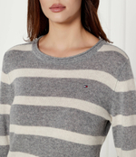 Хлопковый свитер Tommy Hilfiger - серый(WW0WW44161)