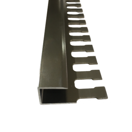 АПLг 10мм "DO-1" 2,7м Шампань (бронза св.) глянец L-об. анод. алюм.