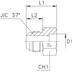 Соединение WS JIC 3/4"