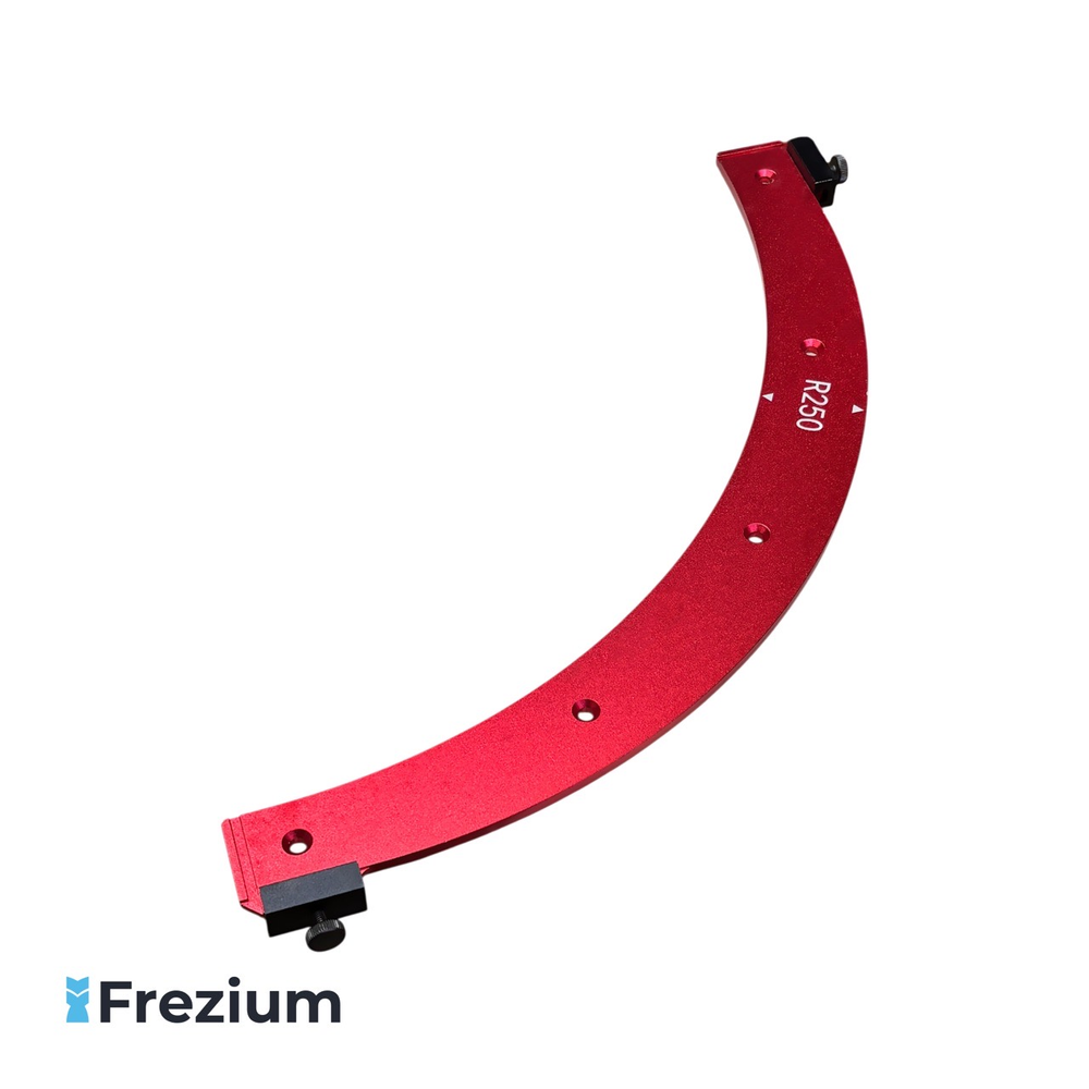 Шаблон радиусный для фрезерования углов R250