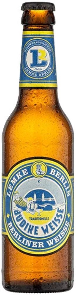 Пиво Лемке Берлин Будике Вайссе / Lemke Berlin Budike Weisse 0.33 - стекло